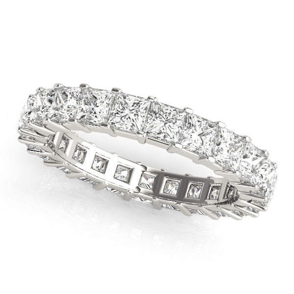 Square 3mm Prong Diamond Eternity Band · 3.68 ct tw