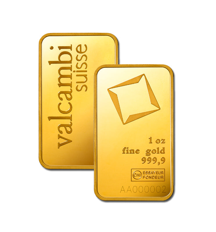 1 OZ GOLD BAR - Our Choice