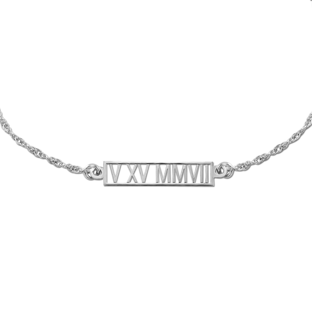 14k W 5.5 X 25mm High Polish Bracelet