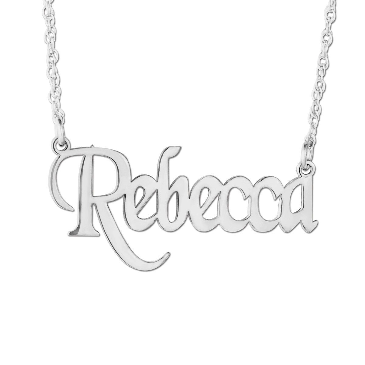 Traditional Nameplate Pendant