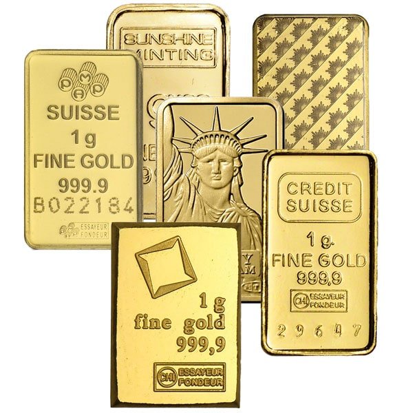 1 GRAM GOLD BAR - Our Choice