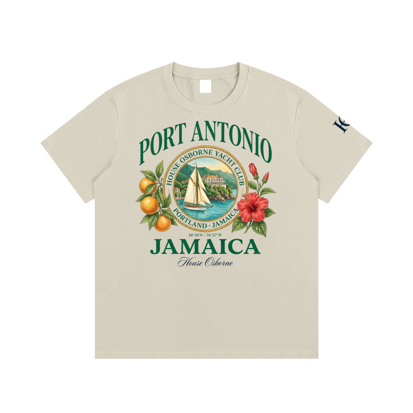 Port Antonio 100% Cotton T-Shirt