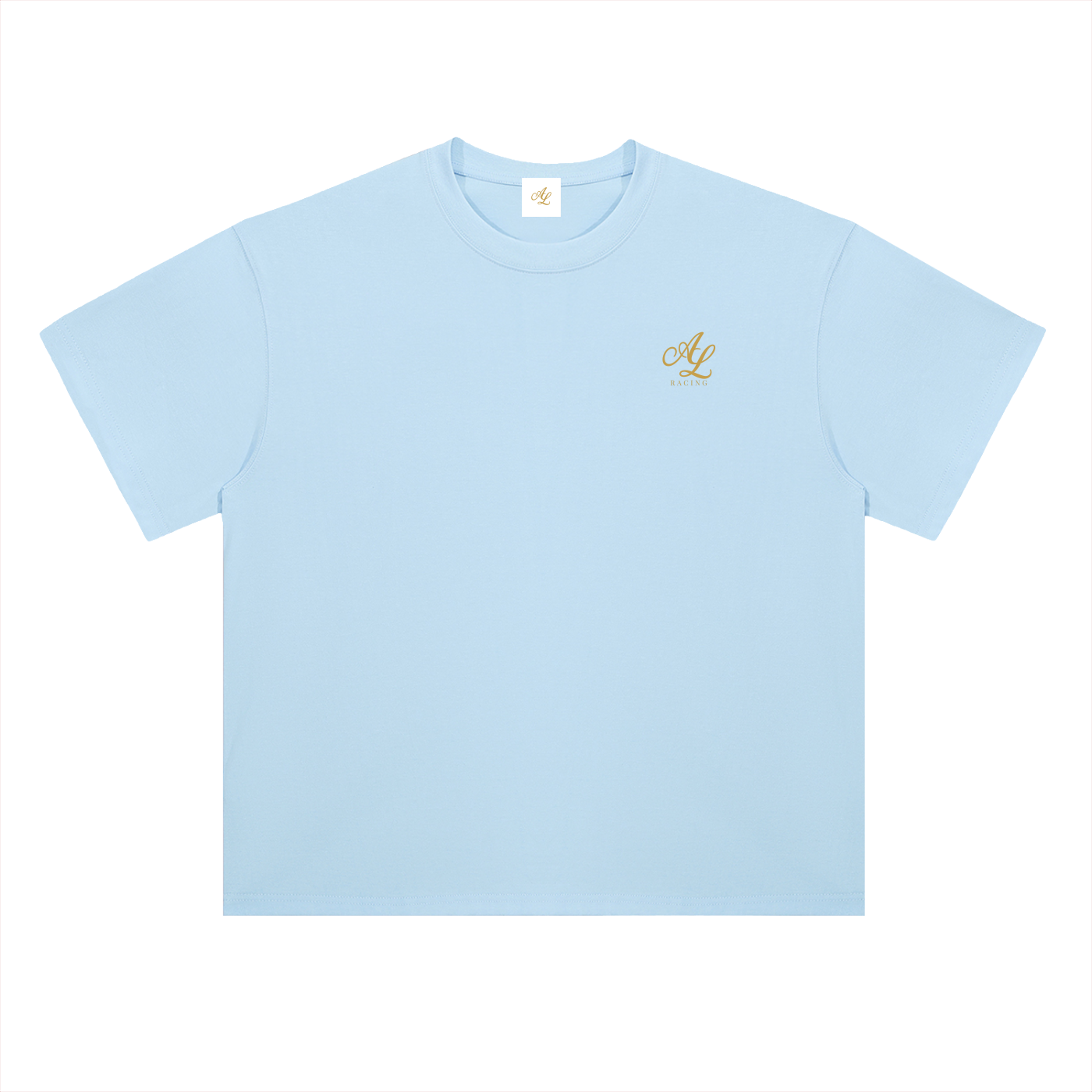 Miami Dark Heavyweight Drop Shoulder Cotton T-Shirt