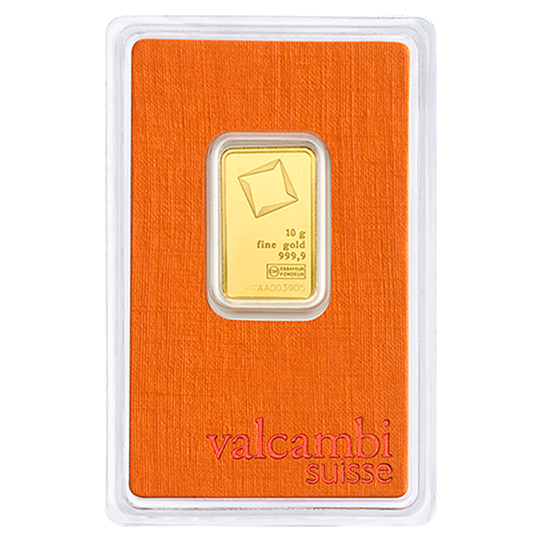 10 GRAM GOLD BAR VALCAMBI