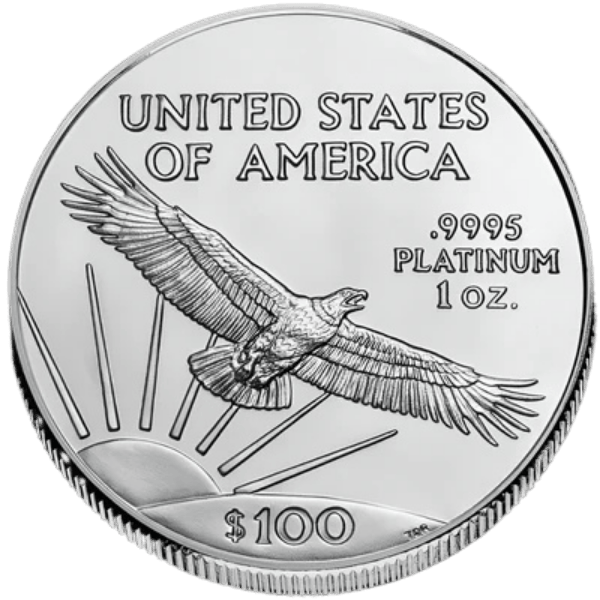 1 oz American Platinum Eagle - .9995 Fine Platinum