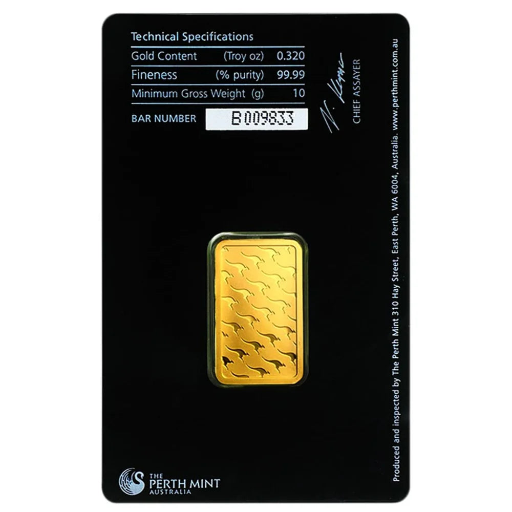 10 GRAM GOLD BAR PERTH