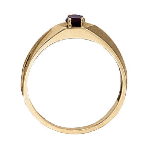 Oval Men's Gemstone Ring