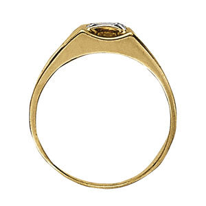 Men's Solitaire Diamond Ring · 0.06 ct tw