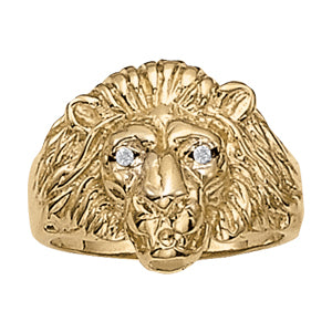 Men's Horseshoe & Novelty Diamond Ring · 0.03 ct tw