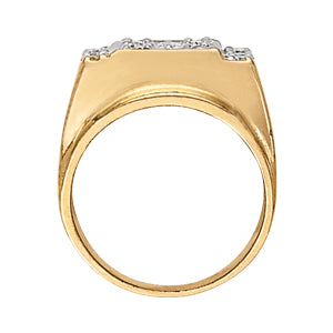 Round Men's Cluster Diamond Ring · 2.60 ct tw