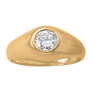 Round Men's Solitaire Diamond Ring · 1.99 ct tw