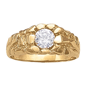 Round Men's Solitaire Diamond Ring · 1.00 ct tw