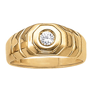 Men's Solitaire Diamond Ring · 0.20 ct tw