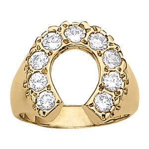 Men's Horseshoe & Novelty Diamond Ring · 1.62 ct tw