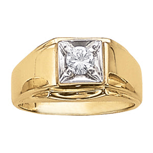 Men's Solitaire Diamond Ring · 0.15 ct tw