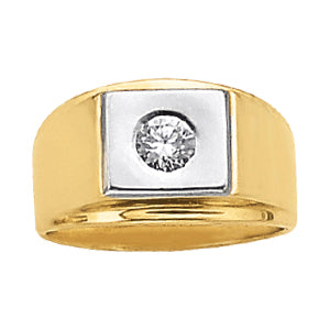 Men's Solitaire Diamond Ring · 0.50 ct tw