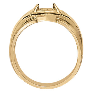 Oval Men's Gemstone Ring · 0.02 ct tw