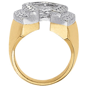Men's Horseshoe & Novelty Diamond Ring · 2.56 ct tw