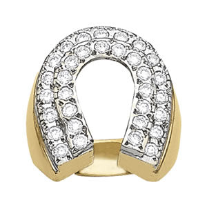 Men's Horseshoe & Novelty Diamond Ring · 2.56 ct tw