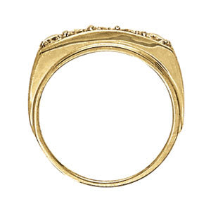 Men's Channel Diamond Ring · 0.85 ct tw