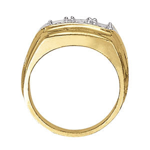 Men's Three-Stone Diamond Ring · 0.99 ct tw