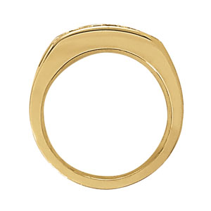 Men's Channel Diamond Ring · 0.50 ct tw