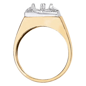 Round Men's Cluster Diamond Ring · 0.93 ct tw