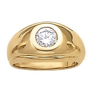 Men's Solitaire Diamond Ring · 0.63 ct tw
