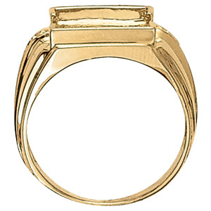 Emerald Men's Onyx Diamond Ring · 0.06 ct tw