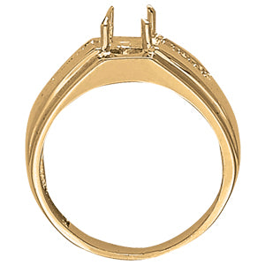 Oval Men's Gemstone Ring · 0.06 ct tw