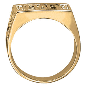 Emerald Men's Onyx Diamond Ring · 0.06 ct tw