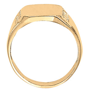 Men's Signet Diamond Ring · 0.12 ct tw