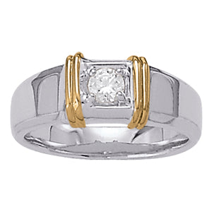 Men's Solitaire Diamond Ring · 0.33 ct tw
