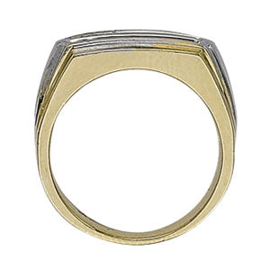 Men's Channel Diamond Ring · 0.49 ct tw