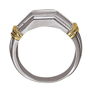 Men's Channel Diamond Ring · 0.25 ct tw