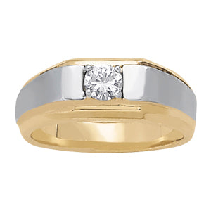 Men's Solitaire Diamond Ring · 0.50 ct tw