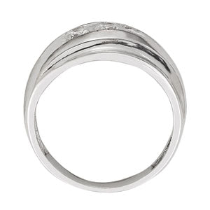 Men's Three-Stone Diamond Ring · 0.35 ct tw