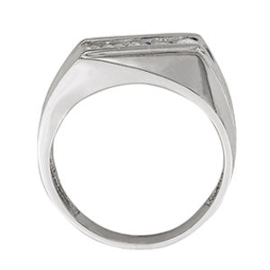Men's Channel Diamond Ring · 0.50 ct tw