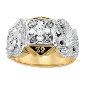 Men's Cluster Diamond Ring · 0.50 ct tw