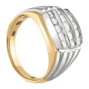Men's Cluster Diamond Ring · 1.07 ct tw