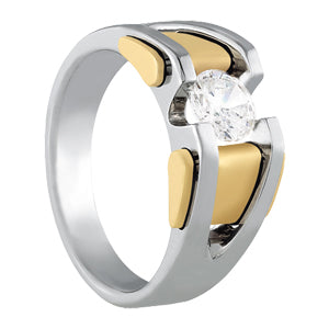 Round Men's Solitaire Diamond Ring · 1.00 ct tw