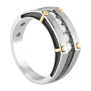 Men's Channel Diamond Ring · 1.00 ct tw