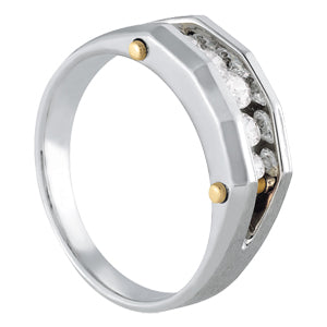 Men's Channel Diamond Ring · 0.25 ct tw