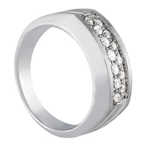 Men's Channel Diamond Ring · 0.49 ct tw