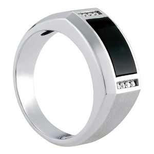 Men's Gemstone Ring · 0.08 ct tw