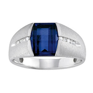 Men's Gemstone Ring · 0.10 ct tw