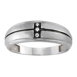 Men's Solitaire Diamond Ring · 0.03 ct tw