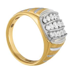 Men's Cluster Diamond Ring · 1.01 ct tw