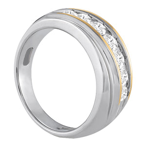 Men's Channel Diamond Ring · 1.02 ct tw