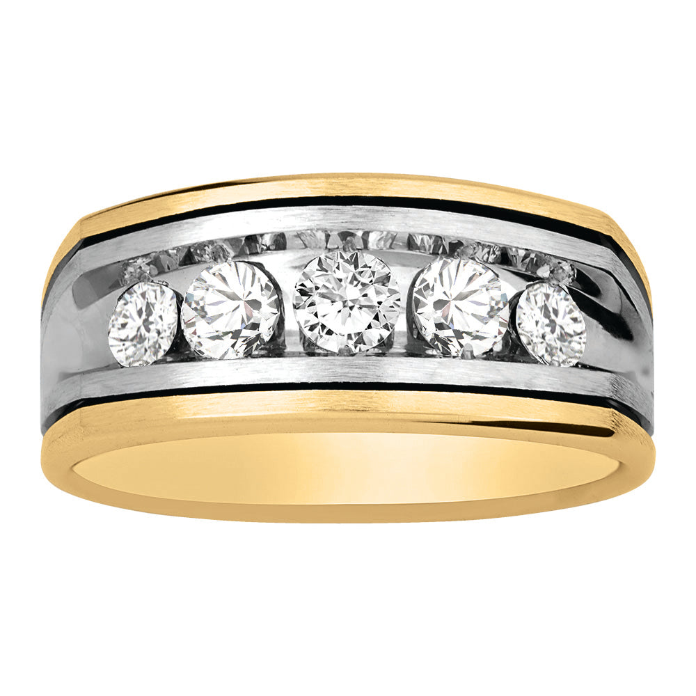 Round Men's Diamond Fashion Ring · 0.25 ct tw